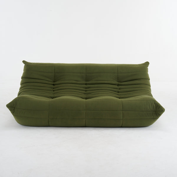 Canapé Relax  moderne 3 Places en Tissu de Luxe – Design Sculptural et Confort Exceptionnel